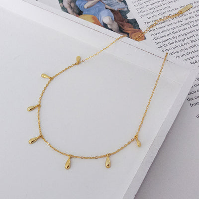 Collar Minimalista de Gota Elegante - Image 2