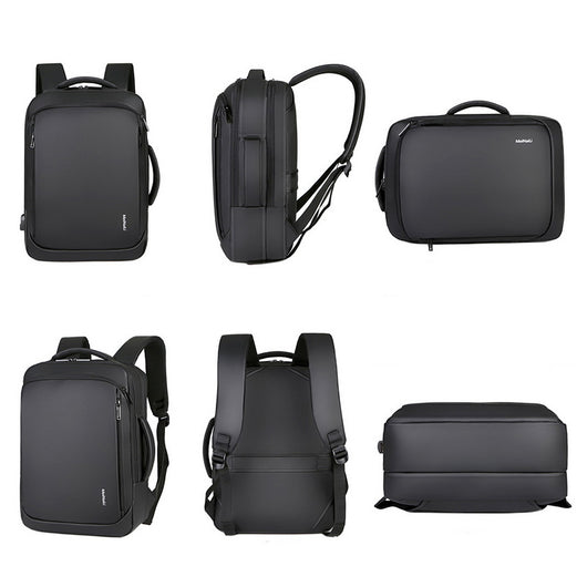 Mochila USB Multifuncional de Nylon para Computadora - Image 5