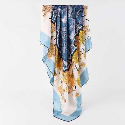 Pañuelo de Seda Cuadrado para Mujer - Image 7