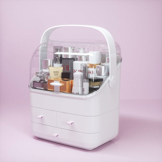 Organizador de Maquillaje Transparente con Cajones Separables