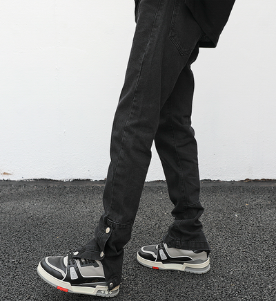 Jeans Tobillero con Cierre Snap - Image 6
