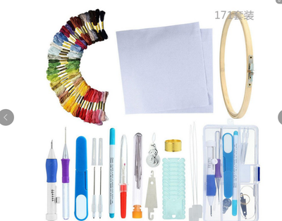 Kit Completo de Bordado DIY + 50 Hilos - Image 14