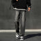 Jeans Negros Ahumados Primavera para Hombre - Corte Clásico Americano