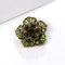 Alloy rhinestone Pequeño pin brooch costume 3 Estilo