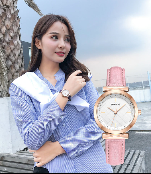 Reloj para Niña Estilo Retro Coreano con Escala de Tendencias, Resistente al Agua y Movimiento de Cuarzo - Image 20