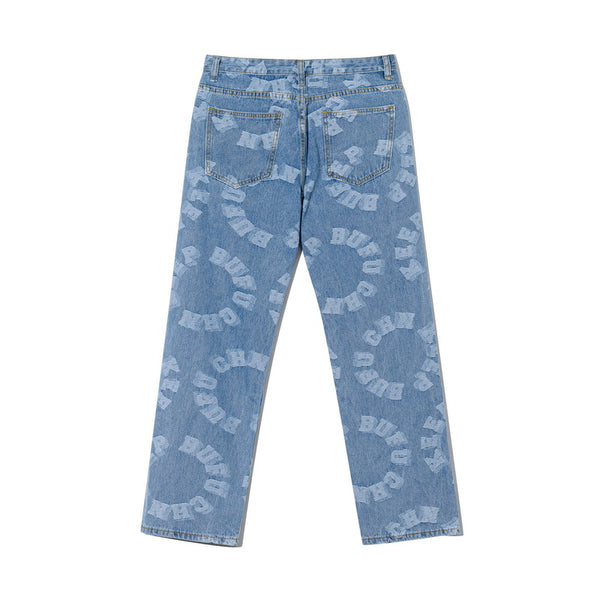 Pantalones Vaqueros Rotos Estilo Retro Vintage