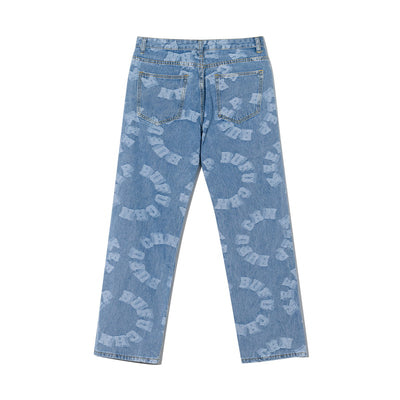 Pantalones Vaqueros Rotos Estilo Retro Vintage