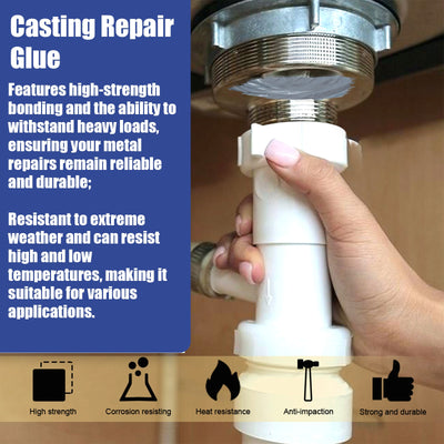 Adhesivo de Reparación Metal AB - Sellador Impermeable de Secado Rápido - Image 10