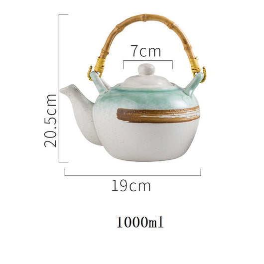 Juego de Tetera y Tazas de Cerámica Japonesa Artesanal - Image 21