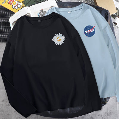 Camiseta de Algodón de Manga Larga para Mujer - Image 30