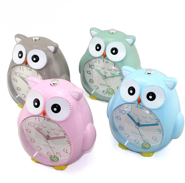 Reloj de Pared Infantil Búho Cartoon - Diseño Educativo