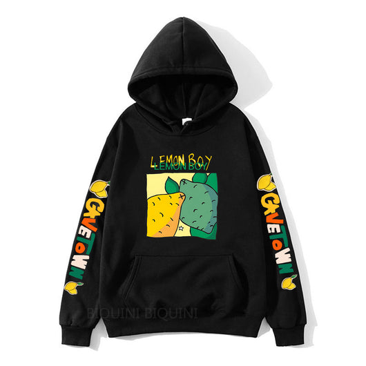 Sudadera Cavetown Lemon Boy Estampado Cartoon para Hombre