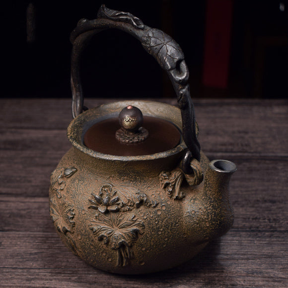 Tetera de Hierro Fundido Japonesa Artesanal - Regalo Premium