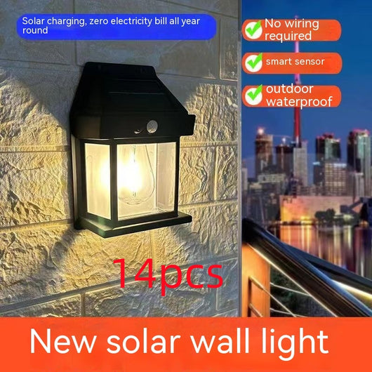 Lámpara Solar de Pared para Jardín con Sensor de Movimiento - Resistente al Agua - Image 28