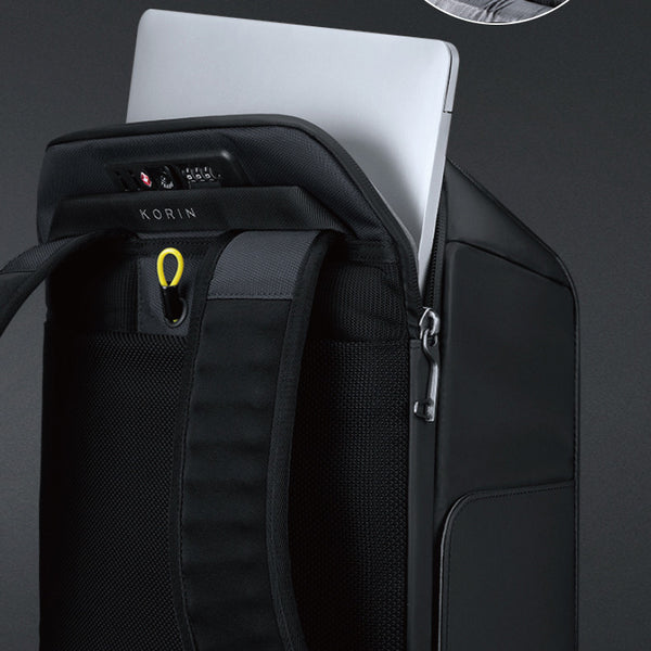 Mochila Ejecutiva Impermeable con Protección Antirrobo para Laptop
