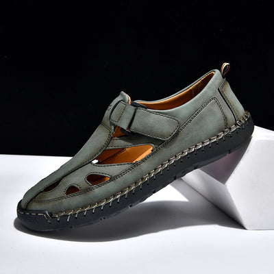 Sandalias Cerradas Tejidas a Mano para Hombre - Transpirables y Cómodas - Image 20