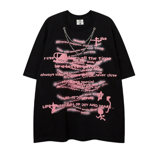 Playera Unisex con Letra Personalizada de Manga Corta - Image 5
