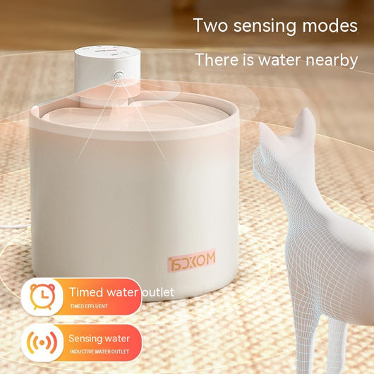 Fuente de Agua Inteligente para Gatos con Filtro y Sensor Automático - Image 3