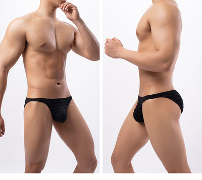 Calzoncillos Triangulares de Encaje Transpirable Secado Rápido para Hombre - Image 9