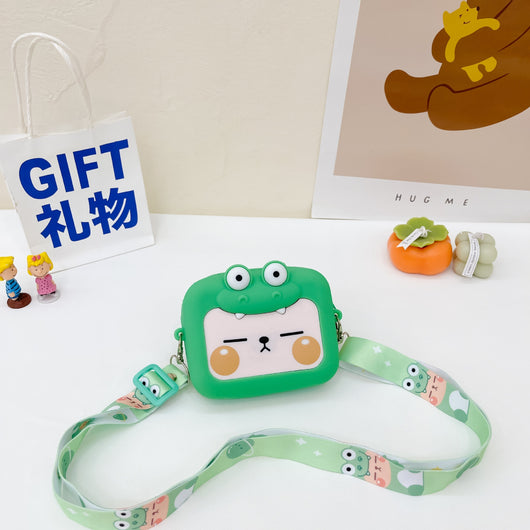 Bolsa Crossbody de Silicona Mini Adorable para Niños - Image 8