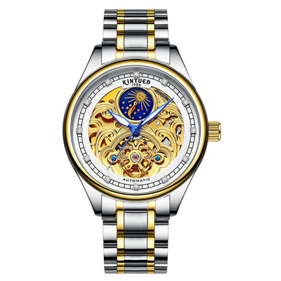 Reloj Mecánico Automático Hueco KINYUED - Image 12