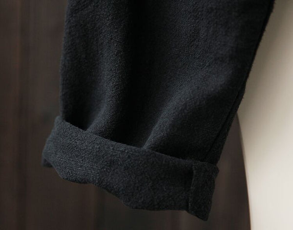 Pantalones harem holgados y ajustados de estilo casual