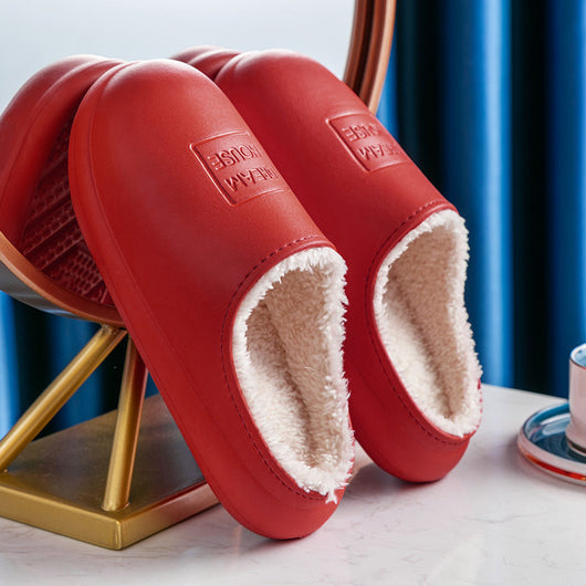 Pantuflas Térmicas Impermeables de Algodón para Mujer - Image 10
