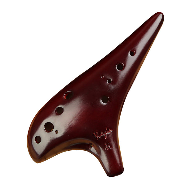 Ocarina Alto de 12 Agujeros G-Ahumado 12AG