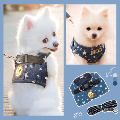 Arnés Chaleco Vaquero con Cuerda de Tracción para Perros - Image 21