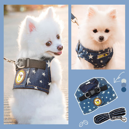 Arnés Chaleco Vaquero con Cuerda de Tracción para Perros - Image 21