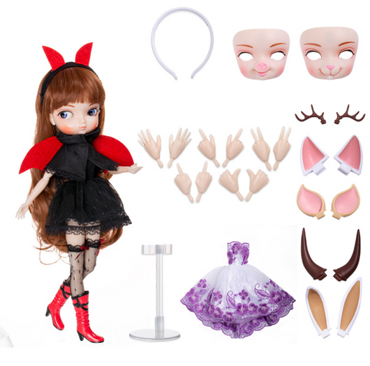 Muñeca Articulada BJD Europea y Americana de Resina - Image 8