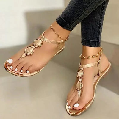 Sandalias Planas para Mujer - Calzado de Playa Cómodo y Versátil - Image 5