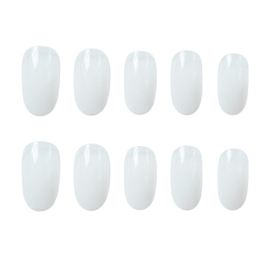 Parches de Uñas Degradado Blanco - Image 6