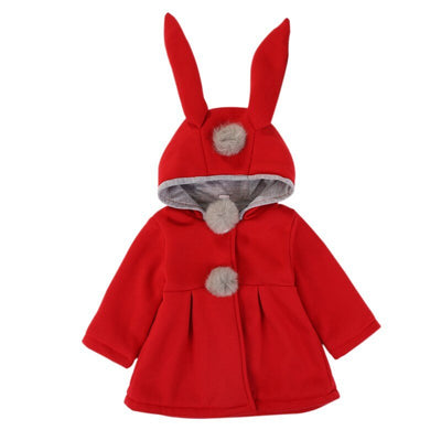 Abrigo con Capucha para Niña - Image 3