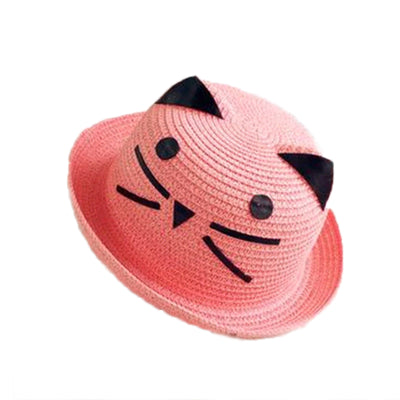 Sombrero de Paja Estilo Princesa Coreano para Niñas - Image 15