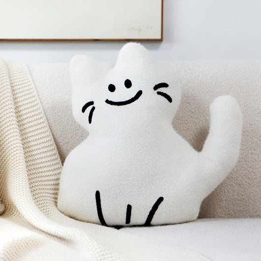 Funda de Almohada Gato Cartoon para Sofá y Sala de Estar - Image 3