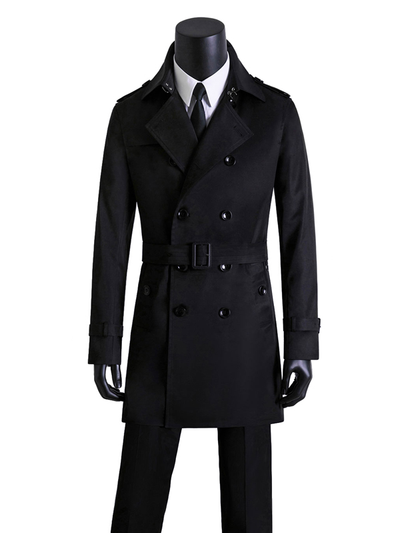 Abrigo Trinchera Slim Fit para Hombre - Image 3