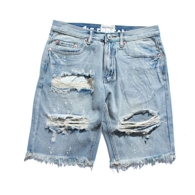Shorts de Mezclilla Rotos con Estilo