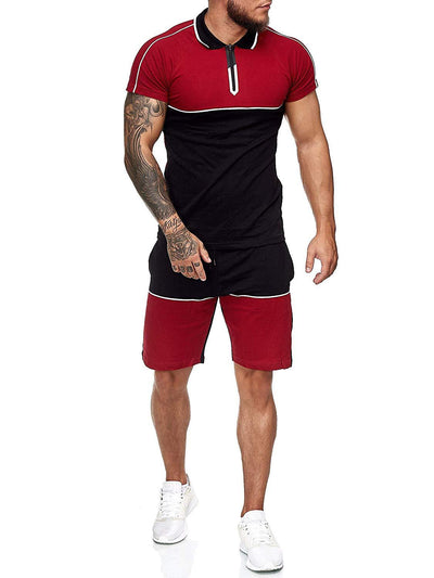 Conjunto Deportivo de Verano para Hombre con Combinación de Colores - Image 10