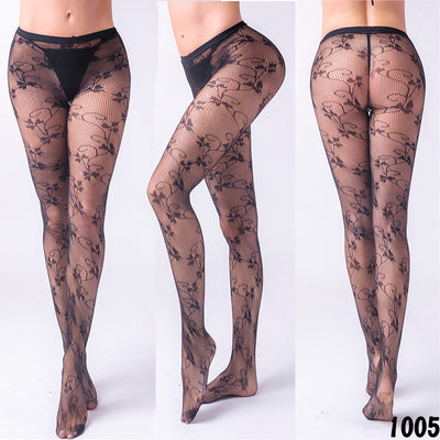 Medias Jacquard Rosa Vintage - Image 18