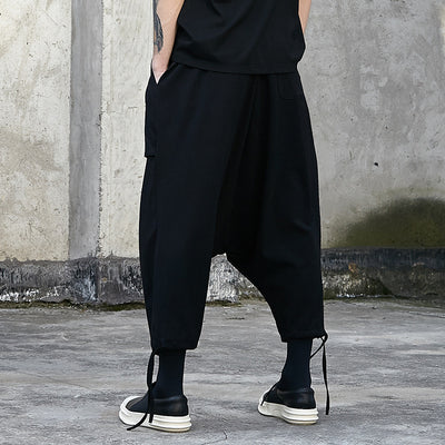 Pantalones Harem con Cordón Ajustable - Image 2