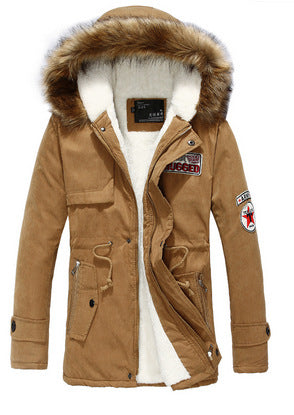 Parka Militar Gruesa para Hombre con Cuello de Pelaje - Abrigo Térmico Invierno - Image 13