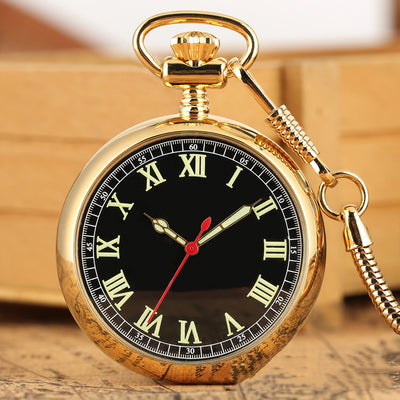 Reloj de Bolsillo Retro Digital Luminoso con Cadena Serpiente - Image 5