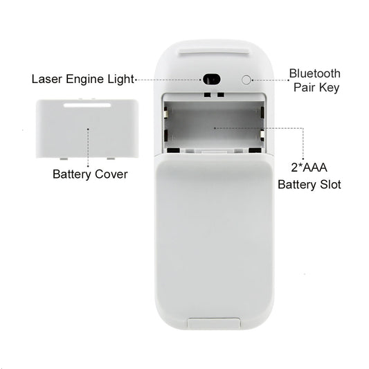 Ratón Bluetooth Plegable Táctil - Image 2