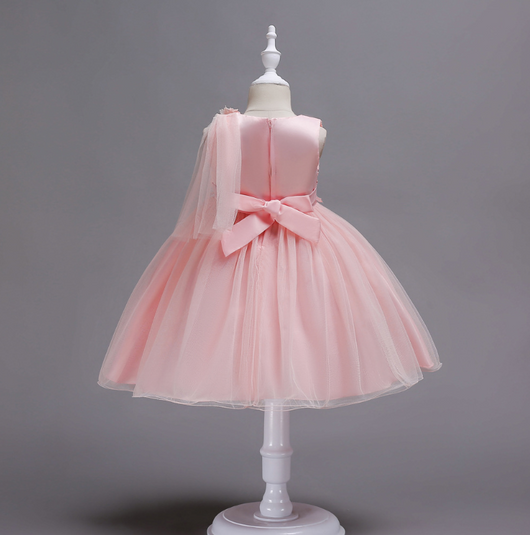 Vestido de Malla con Moño - Image 5