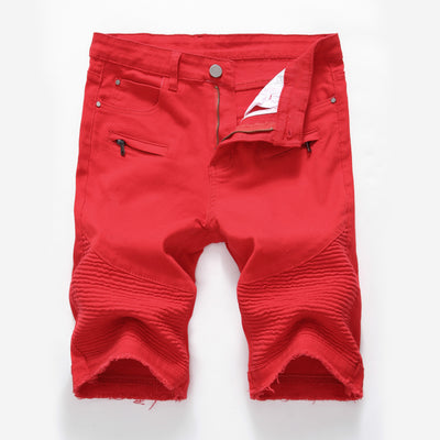 Shorts Denim Slim Stretch con Cierre - Image 12