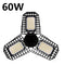 Black 60W Warm Light