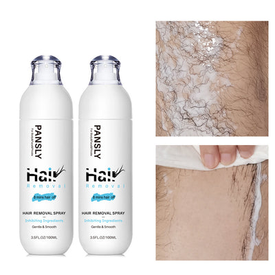 Removedor de Vello PANSLY 100ml - Crema Depiladora Suave para Axilas y Piernas