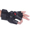 Guantes de Cuero Tácticos de Medio Dedo para Actividades Outdoor
