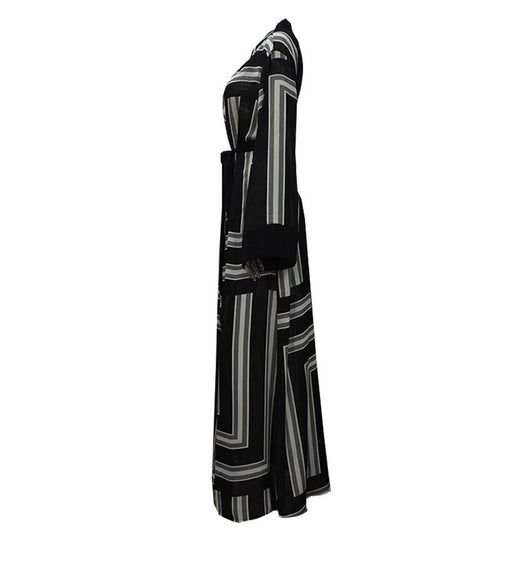 Cardigan Robe Holgado con Encaje Estilo Musulmán para Mujer - Image 17